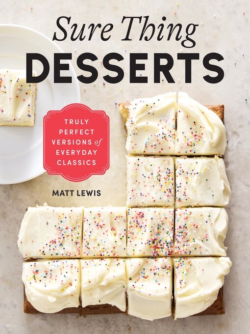 Cover image for Sure Thing Desserts